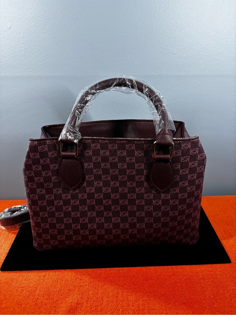 bebe Adele Satchel with Matching Wallet - Picture 5 of 5